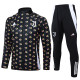 24-25 JUV Black Jacket Tracksuit #A795(喷墨)