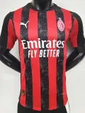 25-26  ACM Home Player Version Soccer Jersey