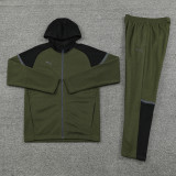 2024 PM01 Dark green Hoodie Jacket Tracksuit (墨绿色)