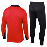 24-25 NK Red Half Pull Tracksuit (半拉链)