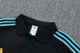 25-26 Argentina Black Polo Tracksuit