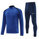 2024 NK Fancy Blue Half Pull Tracksuit #812(半拉链)