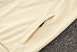 24-25 PSG Jordan Khaki Hoodie Jacket Tracksuit #F563