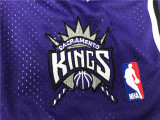 Kings Purple City Edition Top Quality NBA Pocket Pants #国王队