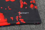 2024 Napoli Red Black Half Pull Tracksuit (半拉链)