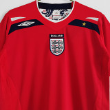 2008 England Away Retro Soccer Jersey