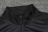 2024 NK Black Half Pull Tracksuit (半拉链)