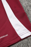 24-25 Bayern Deep Red Kids Half Pull Tracksuit (童装)(半拉链)