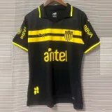 24-25 Atletico Penarol Black Away Fans Soccer Jersey *前横条