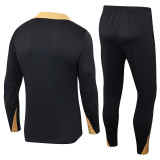 24-25 NK Black Half Pull Tracksuit (半拉链)
