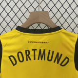 24-25 Dortmund Home Kids Soccer Jersey