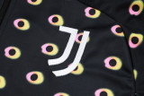 24-25 JUV Black Jacket Tracksuit #A795(喷墨)
