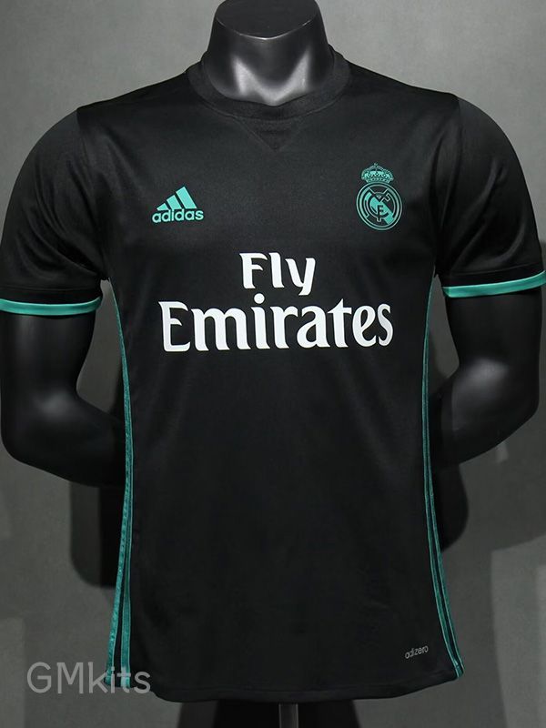 2017-2018 RMA Away Player Version 球员 Retro Soccer Jersey