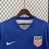 24-25 USA Away 1:1 Fans Soccer Jersey