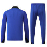 24-25 BAR Fancy blue Half Pull Tracksuit (半拉链)