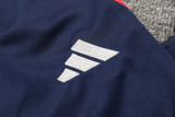 24-25 Man Utd Red Kids Half Pull Tracksuit (童装)(半拉链)