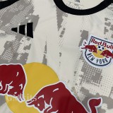 25-26 New York Red Bulls Away Fans Soccer Jersey