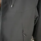 2024 UA Cotton Thickened warm Black Outdoor Jackets #A803加棉冲锋衣