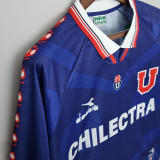 1996 Universidad De Chile Home Long Sleeve Retro Soccer Jersey (长袖)