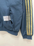 24-25 Man Utd Blue & Black Double Sided Windbreaker (双面风衣)