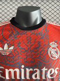 24-25 RMA Pink Red Special Edition Player Version Soccer Jersey *粉黑