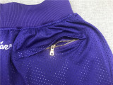 HORNETS Blue City Edition Top Quality NBA Pocket Pants #黄蜂队