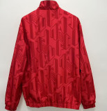 24-25 Man Utd Green Yellow Double Sided Windbreaker (双面风衣)