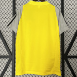 24-25 Flamengo Yellow Gray Polo Short Sleeve(有领)