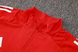 24-25 Man Utd Red Jacket Tracksuit #A794