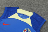 24-25 Club America Blue Tank top and shorts suit
