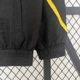 24-25 Dortmund Black Windbreaker