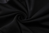 2025 AD Black Jacket Tracksuit #2308