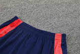 2024 AD Royal blue Tank top and shorts suit