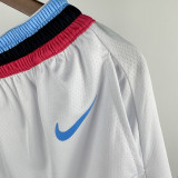 23-24 HEAT White South Coast Top Quality NBA Pants