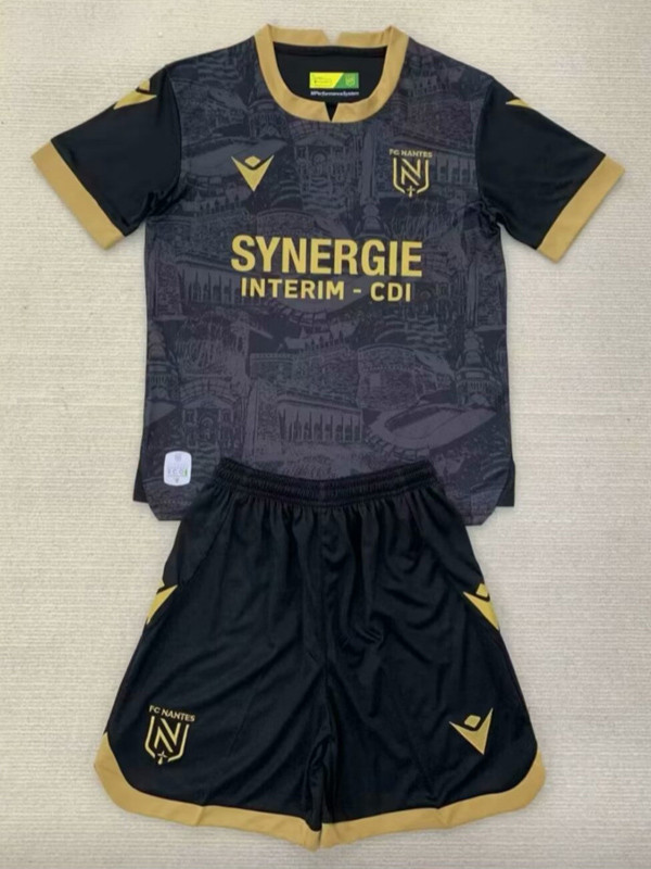 24-25 Nantes Away Kids Soccer Jersey