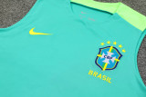 24-25 Brazil Light Green Tank top and shorts suit