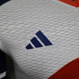 24-25 Japan White Blue Special Edition Player Version Soccer Jersey *红太阳