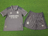 24-25 RMA Third Kids Player Version Soccer Jersey (球员童装)