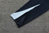 24-25 France Light blue Kids Half Pull Tracksuit (童装)(半拉链)