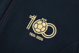 24-25 Colombia Black Jacket Tracksuit