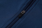 24-25 England Royal blue Half Pull Tracksuit (半拉链)