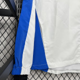 24-25 Brazil White Windbreaker (蓝边)