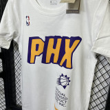 T110 SUNS PHX White High Quality Casual T-Shirt