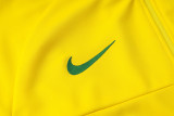 24-25 Brazil Yellow Jacket Tracksuit