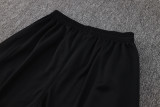 24-25 TOT Dark gray Hoodie Half Pull Tracksuit #F566半拉连帽