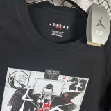 T119 Jordan Black High Quality Casual T-Shirt #绝杀