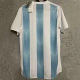 2018 Argentina Home Retro Player Version Soccer Jersey 球员版