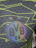 24-25 Dortmund Grey Black Special Edition Player Version Soccer Jersey