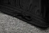 24-25 Napoli Blue Black Kids Half Pull Tracksuit (童装)(半拉链)