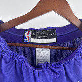 23-24 SUNS Purple City Edition Top Quality NBA Pants